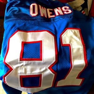 Vintage Terrell Owens #81 Bills Jersey Size 52